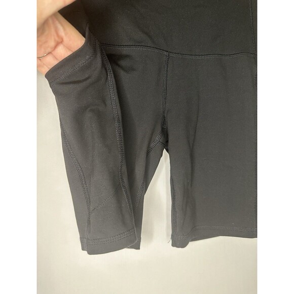 DSG 7" Inseam Black Biker Shorts Pockets Women's SIZE XS - Picture 3 of 9